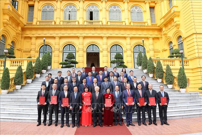 Tổng Bí thư, Chủ tịch nước Nguyễn Phú Trọng tiếp các Đại ...