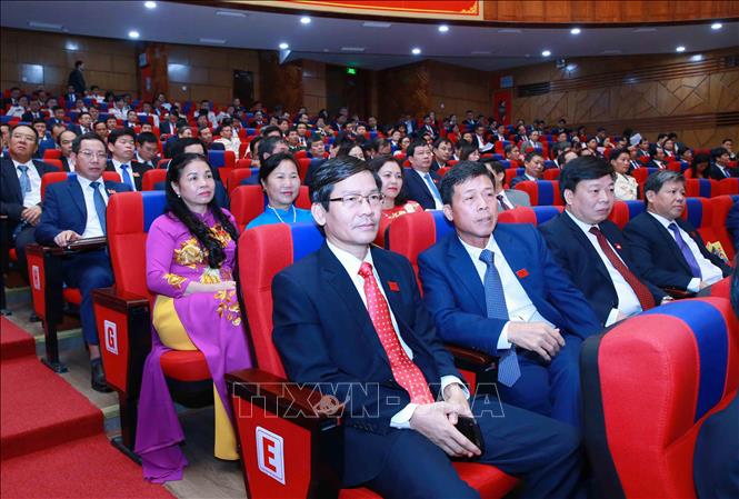Đại biểu dự đại hội. Ảnh: Phương Hoa - TTXVN