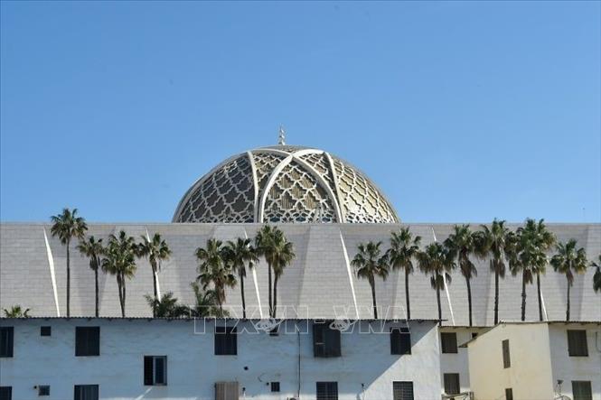 Trong ảnh: Quang cảnh nhà thờ Hồi giáo lớn Algiers tại thủ đô Algiers, Algeria. Ảnh: Yahoo/TTXVN 