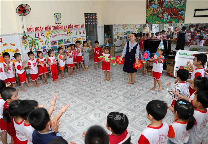 Trong ảnh: Ngành giáo dục các địa phương cần tiếp tục triển khai hiệu quả Quyết định số 41/QĐ-TTg ngày 8-1-2019 của Thủ tướng Chính phủ phê duyệt Đề án “Bảo đảm dinh dưỡng hợp lý và tăng cường hoạt động thể lực cho trẻ em, học sinh, sinh viên để nâng cao sức khỏe, dự phòng bệnh ung thư, tim mạch, đái tháo đường, bệnh phổi tắc nghẽn mạn tính và hen phế quản giai đoạn 2018-2025”. Ảnh: Thanh Tùng-TTXVN
