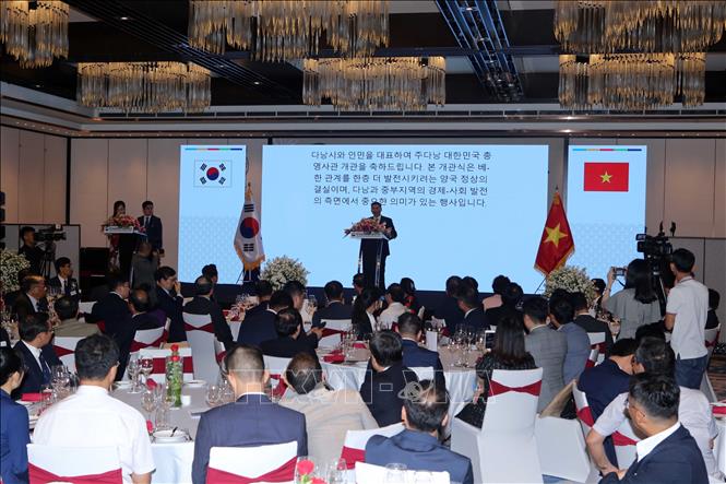 Photo: A view of the opening ceremony. VNA Photo: Trần Lê Lâm