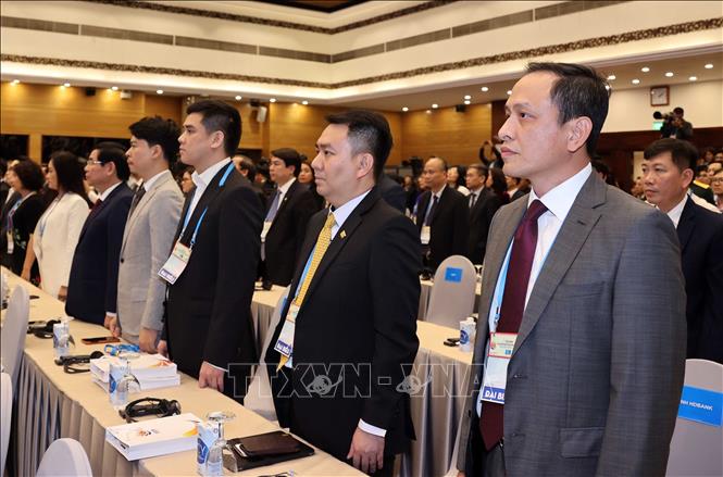 Photo: A view of the closing ceremony of the 37th ASEAN Summit and Related Summits in Hanoi.  VNA Photo: Thống Nhất