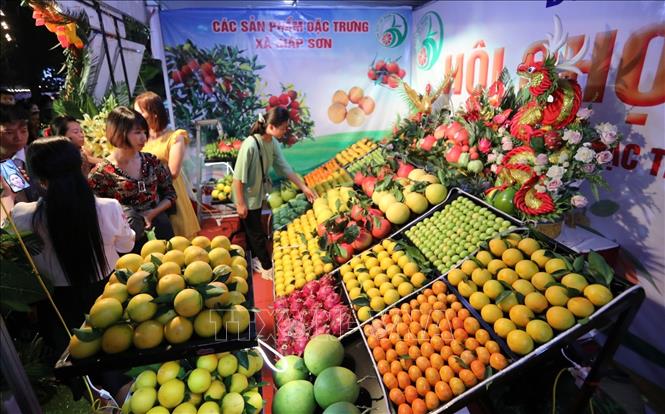 Trong ảnh: Người dân tham quan các gian hàng tại hội chợ. Ảnh: Danh Lam- TTXVN