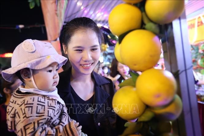 Trong ảnh: Người dân tham quan các gian hàng tại hội chợ. Ảnh: Danh Lam- TTXVN