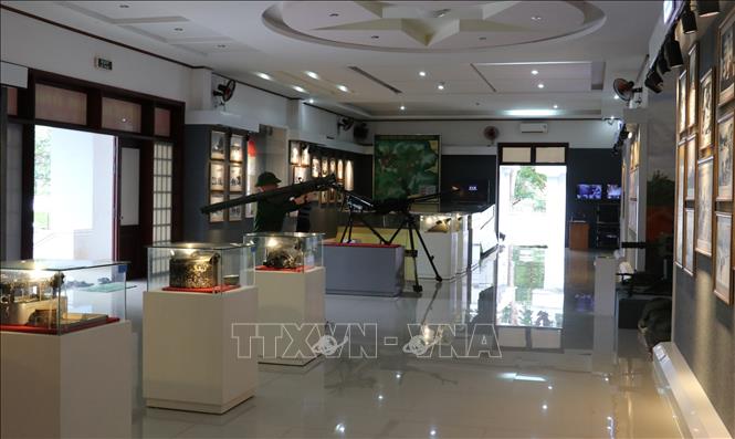 Trong ảnh: Bảo tàng chiến dịch đường 14 – Phước Long nơi lưu giữ nhiều kỷ vật, hình ảnh về cuộc kháng chiến chống Pháp và chống Mỹ của quân và dân Phước Long. Ản: Sỹ Tuyên - TTXVN