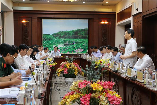 Đoàn công tác của Chính phủ kiểm tra tình hình phòng ...