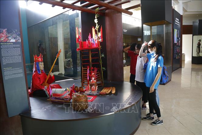 Trong ảnh: Bảo tàng tỉnh Tuyên Quang là điểm đến thăm quan của nhân dân Tuyên Quang nói riêng, cả nước nói chung và du khách quốc tế. Ảnh: Nam Sương - TTXVN