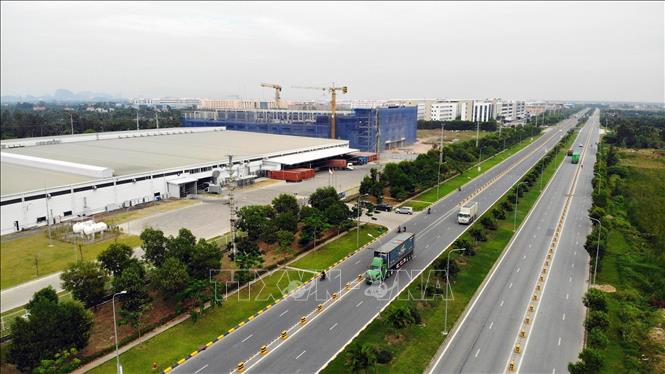 Trong ảnh: Một góc Khu công nghiệp đô thị VSIP Hải Phòng. Ảnh: Danh Lam - TTXVN