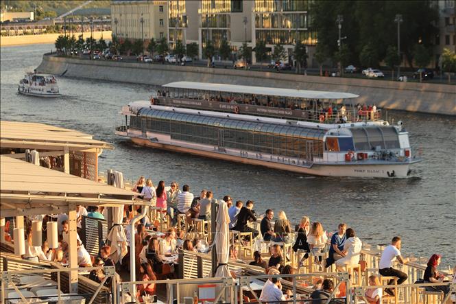 Trong ảnh: Thủ đô Moskva là điểm đến hấp dẫn du khách trên toàn thế giới. Ảnh: Trần Hiếu - Pv TTXVN tại Nga