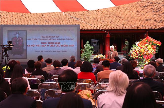 Trong ảnh: Quang cảnh buổi lễ. Ảnh: Hoàng Hiếu - TTXVN