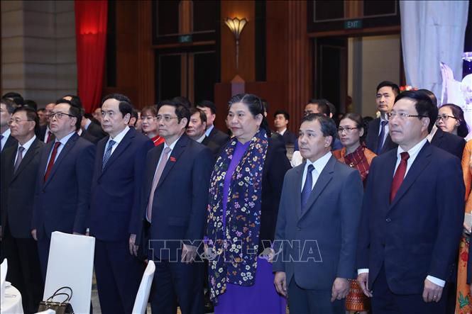Photo: Delegates at the event. VNA Photo: Lâm Khánh
