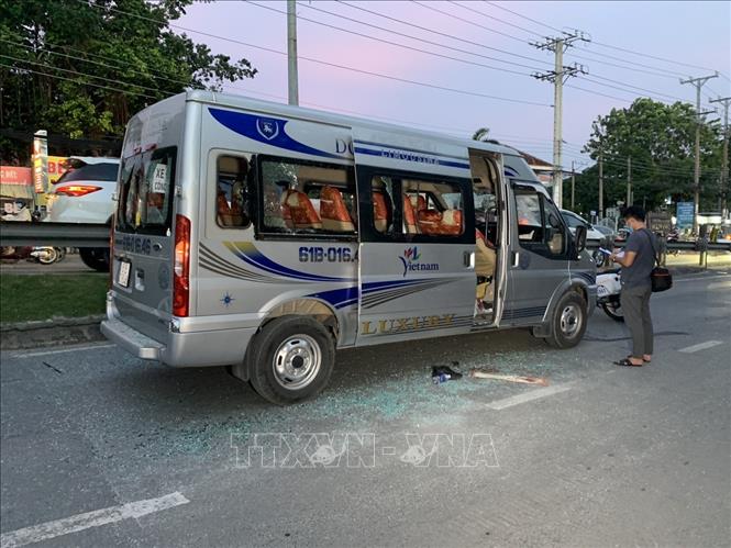 Trong ảnh: Hiện trường vụ án. Ảnh: TTXVN phát