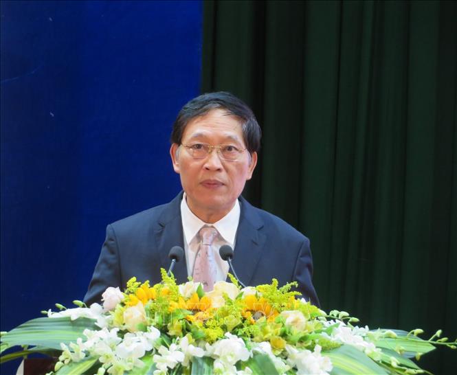 Trong ảnh: Phát biểu tại diễn đàn, ông Trần Văn Tùng, Thứ trưởng Bộ Khoa học và Công nghệ cho rằng, vai trò của các doanh nghiệp khởi nghiệp đổi mới sáng tạo là động lực trung tâm cho sự phát triển kinh tế đất nước một cách nhanh và bền vững. Ảnh: Ánh Tuyết - TTXVN