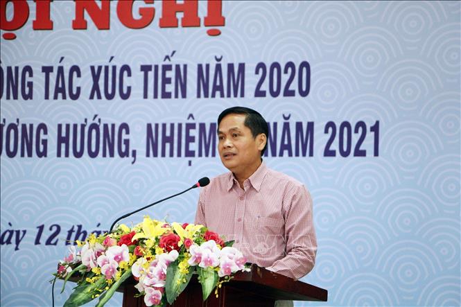 Trong ảnh: Phó Chủ tịch UBND TP Cần Thơ Nguyễn Văn Hồng phát biểu tại hội nghị. Ảnh: Thanh Liêm - TTXVN