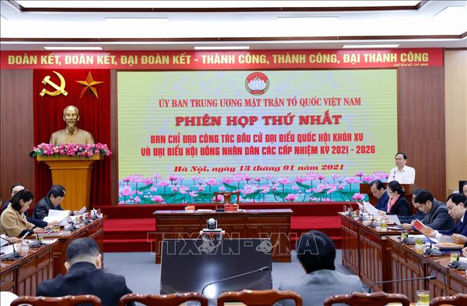 BCĐ công tác bầu cử đại biểu Quốc hội khóa XV của MTTQ ...