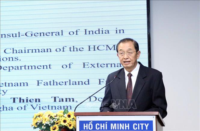 Thành phố Hồ Chí Minh họp mặt kỷ niệm lần thứ 72 Ngày Cộng hòa Ấn Độ - Ảnh  thời sự trong nước - Nội chính & Ngoại giao - Thông tấn