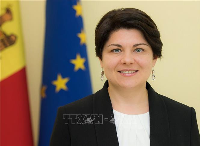 Trong ảnh: Cựu Bộ trưởng Tài chính Moldova Natalia Gavrilita. Ảnh: Pro TV/TTXVN