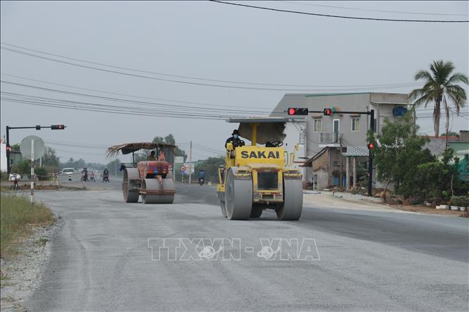 Trong ảnh: Phần lớn các gói thầu đã triển khai cơ bản hoàn thành. Ảnh: Bùi Giang -TTXVN
