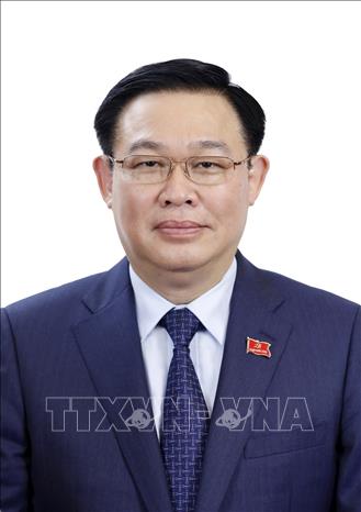 Photo: Vuong Dinh Hue, Secretary of the Hanoi Party Committee and head of the delegation of National Assembly deputies (14th tenure) of Hanoi. VNA Photo