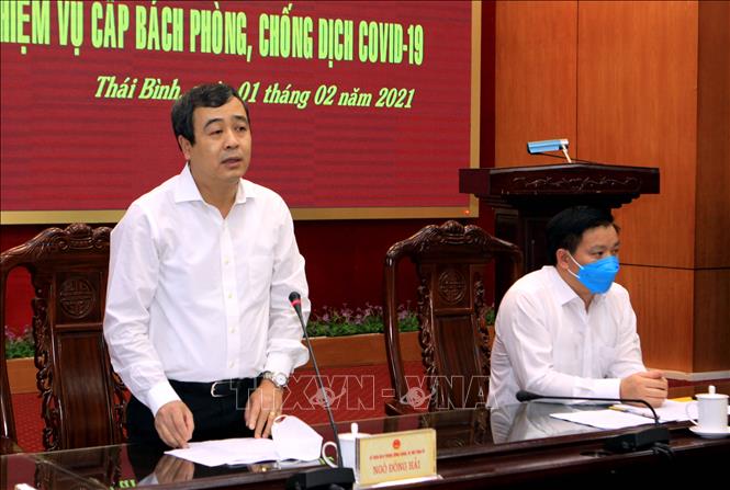 Thái Bình: Tăng cường các biện pháp phòng, chống dịch ...