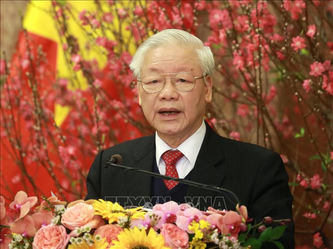 Tổng Bí thư, Chủ tịch nước Nguyễn Phú Trọng chúc Tết các ...