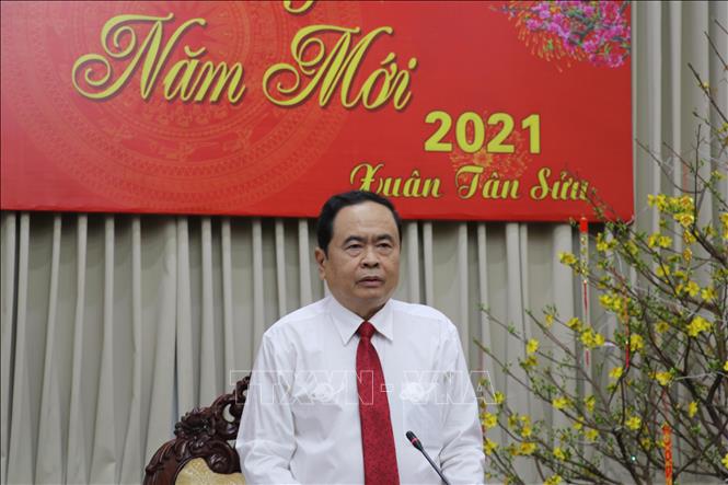 Chủ tịch Ủy ban Trung ương Mặt trận Tổ quốc Việt Nam Trần ...