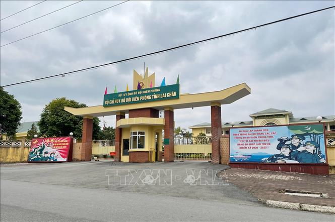 Trong ảnh: Trụ sở Bộ Chỉ huy Bộ đội Biên phòng tỉnh Lai Châu. Ảnh: Nguyễn Oanh-TTXVN