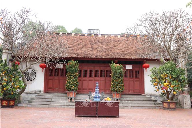 Trong ảnh: Chùa Lim không đón khách để phòng dịch COVID-19.  Ảnh: Thái Hùng- TTXVN