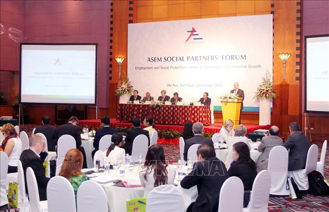 Diễn đàn Các đối tác xã hội ASEM 2012 với chủ đề 