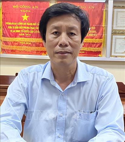 Cao Minh Chu, nguyên Giám đốc Sở Y tế Cần Thơ. Ảnh: TTXVN phát