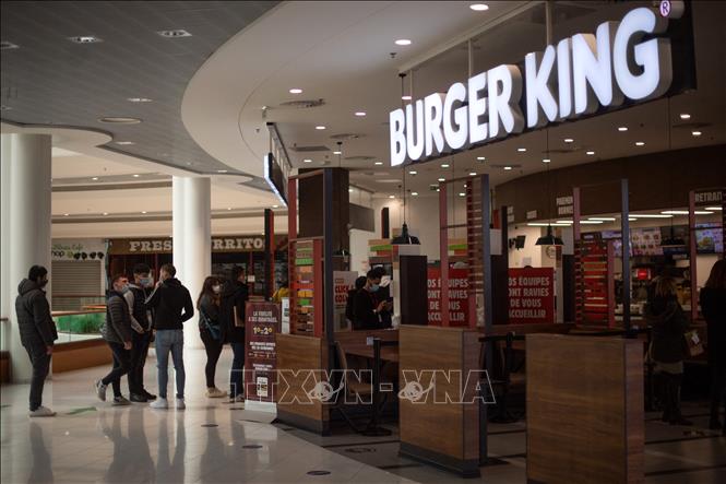 Trong ảnh: Một cửa hàng Burger King tại Nantes, Pháp. Ảnh: AFP/TTXVN