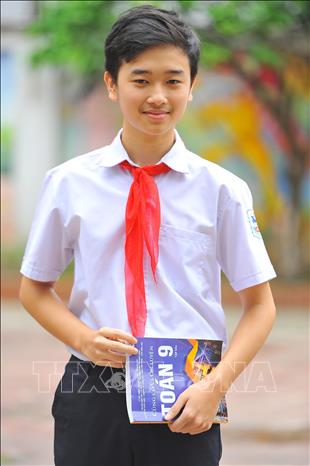 Tài năng trẻ Võ Minh Quang. Ảnh: Minh Đức - TTXVN