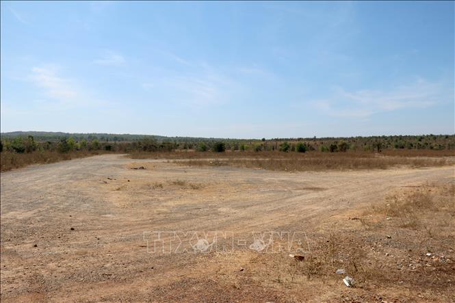 Khu vực dự kiến triển khai dự án sân bay Phan Thiết thuộc địa bàn xã Thiện Nghiệp, thành phố Phan Thiết. Ảnh: Nguyễn Thanh - TTXVN 