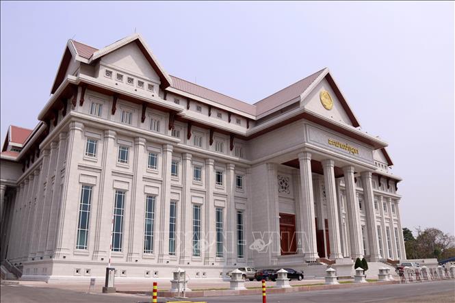 Vietnamese-funded new National Assembly Building handed over to Laos ...