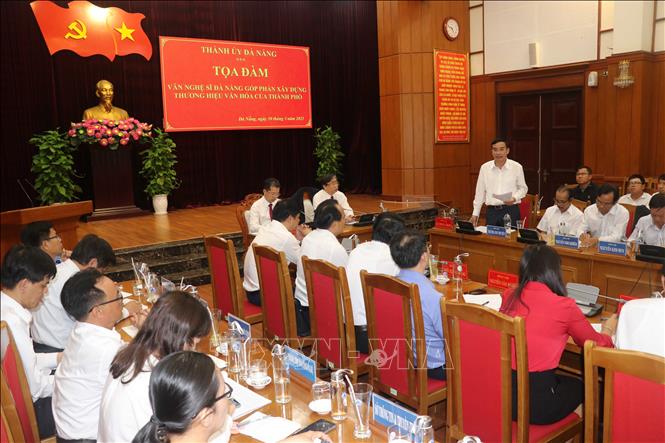 Trong ảnh: Quang cảnh buổi tọa đàm. Ảnh: Trần Lê Lâm - TTXVN 