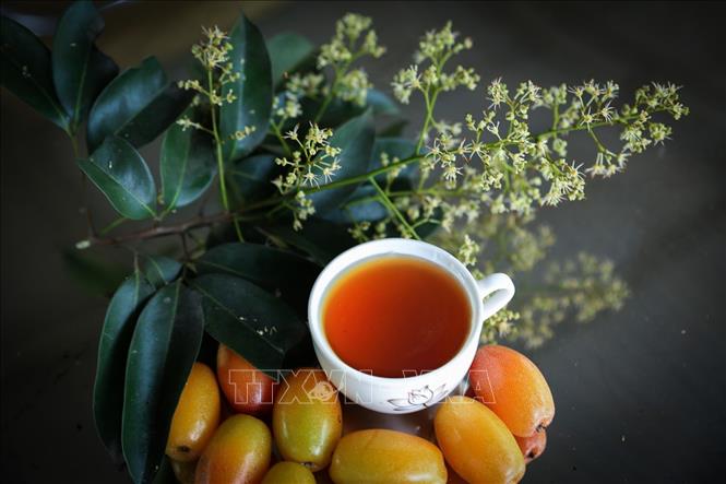 Trong ảnh: Sản phẩm mật ong của người dân xã Độc Lập, Kỳ Sơn, Hòa Bình thơm ngon, giá bán giao động từ 180.000 - 200.000 đồng/lít. Ảnh: Trọng Đạt-TTXVN