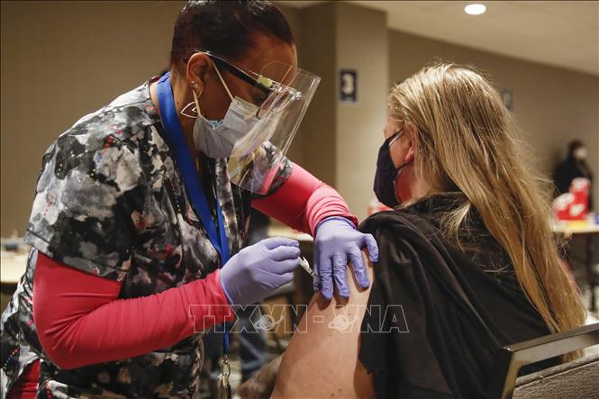 Má»¹ VÆ°á»£t Má»'c 100 Triá»‡u NgÆ°á»i Ä'Æ°á»£c Tiem Vaccine Ngá»«a Covid 19 áº£nh Thá»i Sá»± Quá»'c Táº¿ VÄƒn Hoa Xa Há»™i Thong Táº¥n Xa Viá»‡t Nam Ttxvn