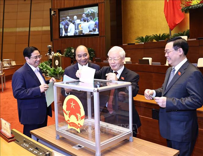 Quốc hội bầu Phó Chủ tịch nước và một số ủy viên Ủy ban ...