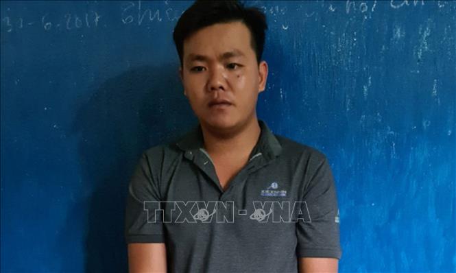 Trong ảnh: Đối tượng liên quan trong vụ án. Ảnh: TTXVN phát
