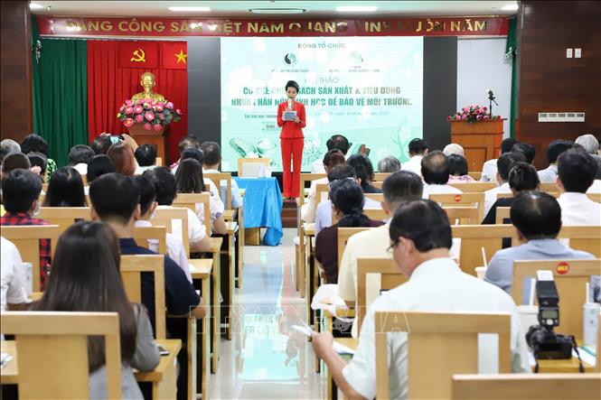 Trong ảnh: Quang cảnh hội thảo. Ảnh: Hồng Giang - TTXVN.