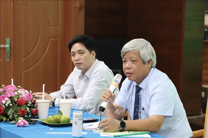 Trong ảnh: Ông Nguyễn Linh Ngọc, Chủ tịch Hội Nước sạch và Môi trường Việt Nam phát biểu tại hội thảo. Ảnh: Hồng Giang - TTXVN.