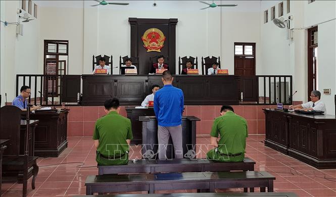 Trong ảnh: Quang cảnh phiên xét xử. Ảnh: Vũ Hà- TTXVN