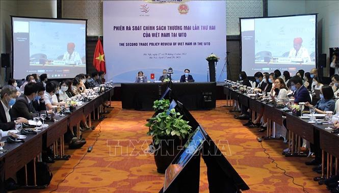 Photo: An overview of the review session. VNA Photo: Trần Việt