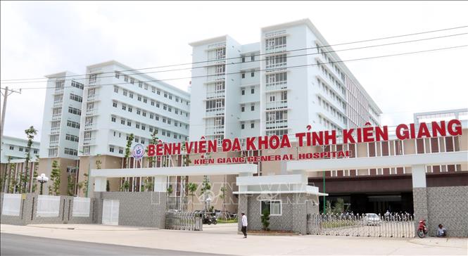 Bệnh viện Đa khoa cơ sở mới. Ảnh: Lê Sen - TTXVN
