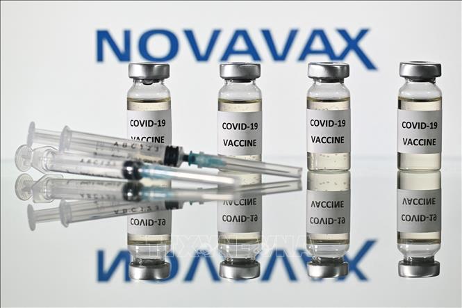 Trong ảnh: Vaccine phòng COVID-19 của hãng dược Novavax. Ảnh: AFP/ TTXVN