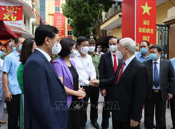 Tá»•ng Bi ThÆ° Nguyá»…n Phu Trá»ng Bá» Phiáº¿u Báº§u Ä'bqh Va HÄ'nd Cac Cáº¥p Táº¡i PhÆ°á»ng Nguyá»…n Du Quáº­n Hai Ba TrÆ°ng Ha Ná»™i áº£nh Thá»i Sá»± Trong NÆ°á»›c Ná»™i