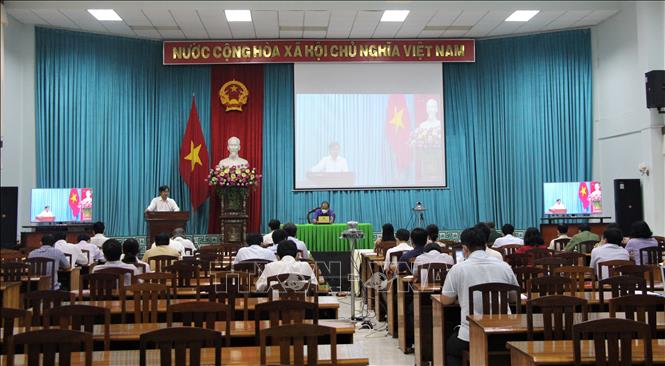 Trong ảnh: Quang cảnh cuộc họp. Ảnh: Thanh Sang – TTXVN 
