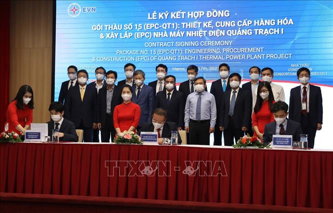 Trong ảnh: Quang cảnh lễ ký kết. Ảnh: Ngọc Hà - TTXVN