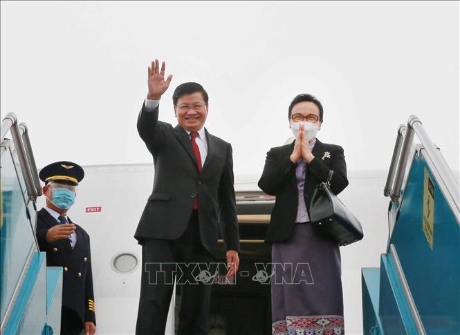 Tổng Bí thư, Chủ tịch nước kết thúc tốt đẹp chuyến thăm hữu nghị chính thức Việt Nam. Ảnh: Phương Hoa - TTXVN