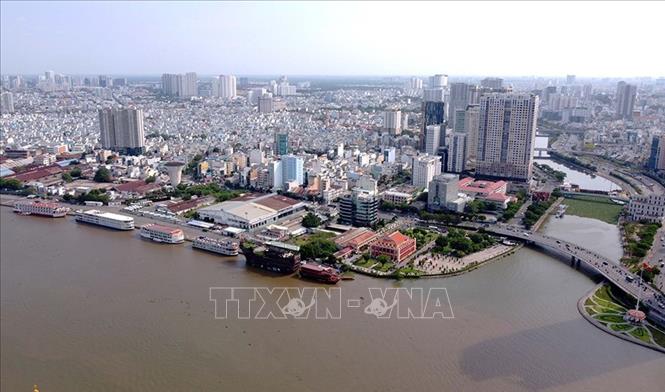 Thành phố Hồ Chí Minh - đầu tàu kinh tế, trung tâm phát triển lớn nhất của cả nước. Ảnh Thanh Vũ  - TTXVN